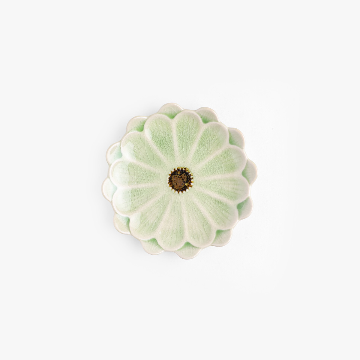 Liten tallerken, Daisy, grønn, Ø11,8cm — bilde 2