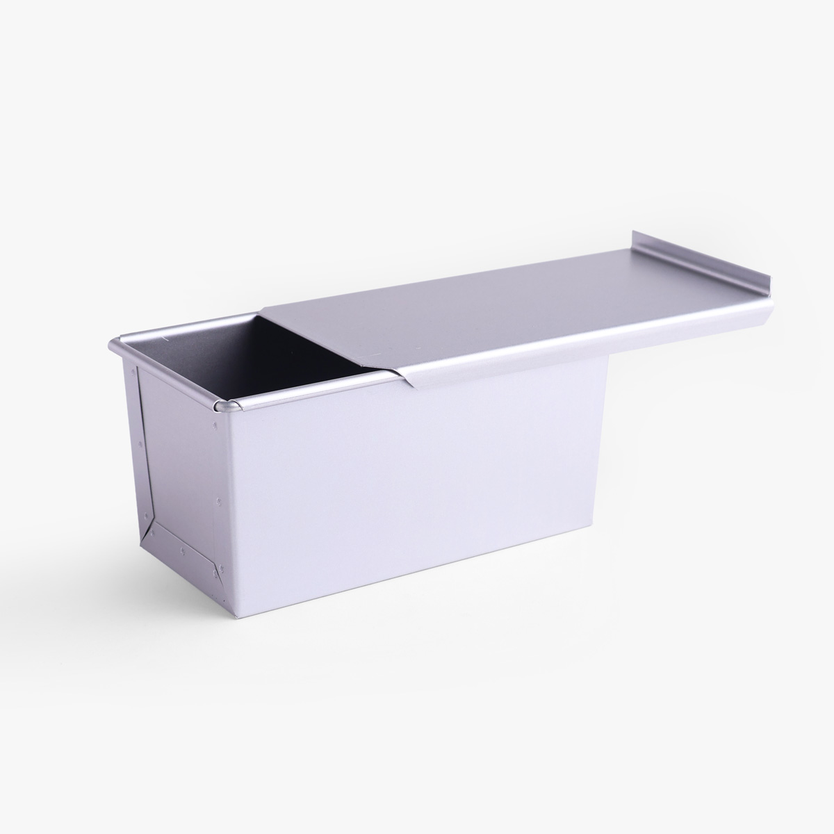 Brødform til melkebrød (shokupan), avlang, 1 kin (19,5×9,5×9,5cm) - WHITE THUMB — bilde 2