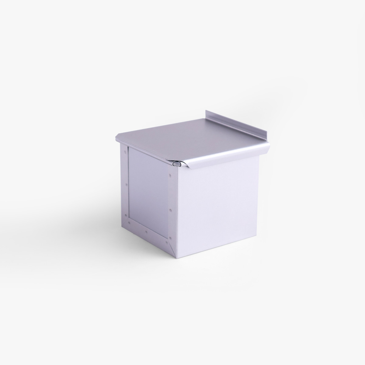 Brødform til melkebrød (shokupan), kube, 10×10×10cm - WHITE THUMB — bilde 1