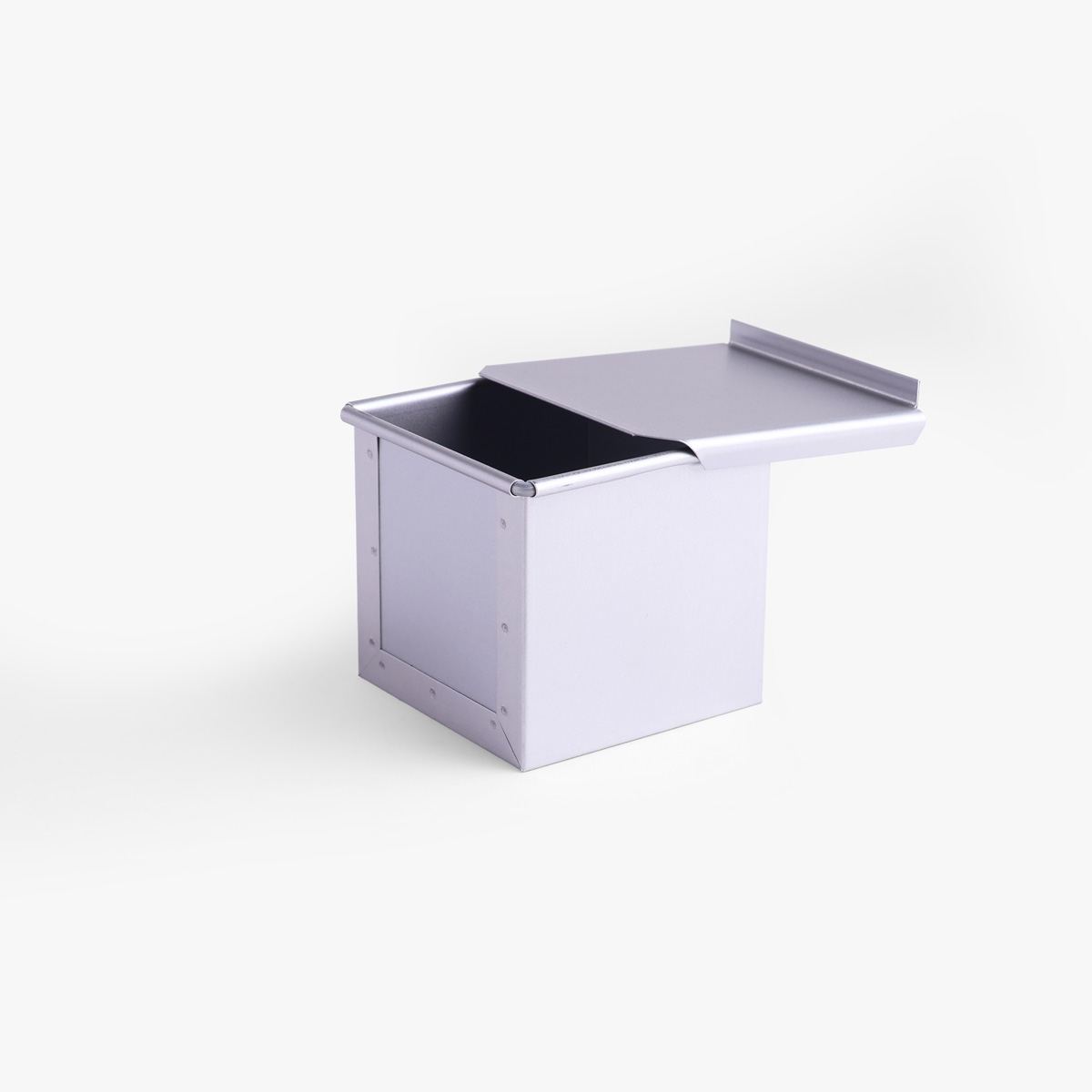 Brødform til melkebrød (shokupan), kube, 10×10×10cm - WHITE THUMB — bilde 2