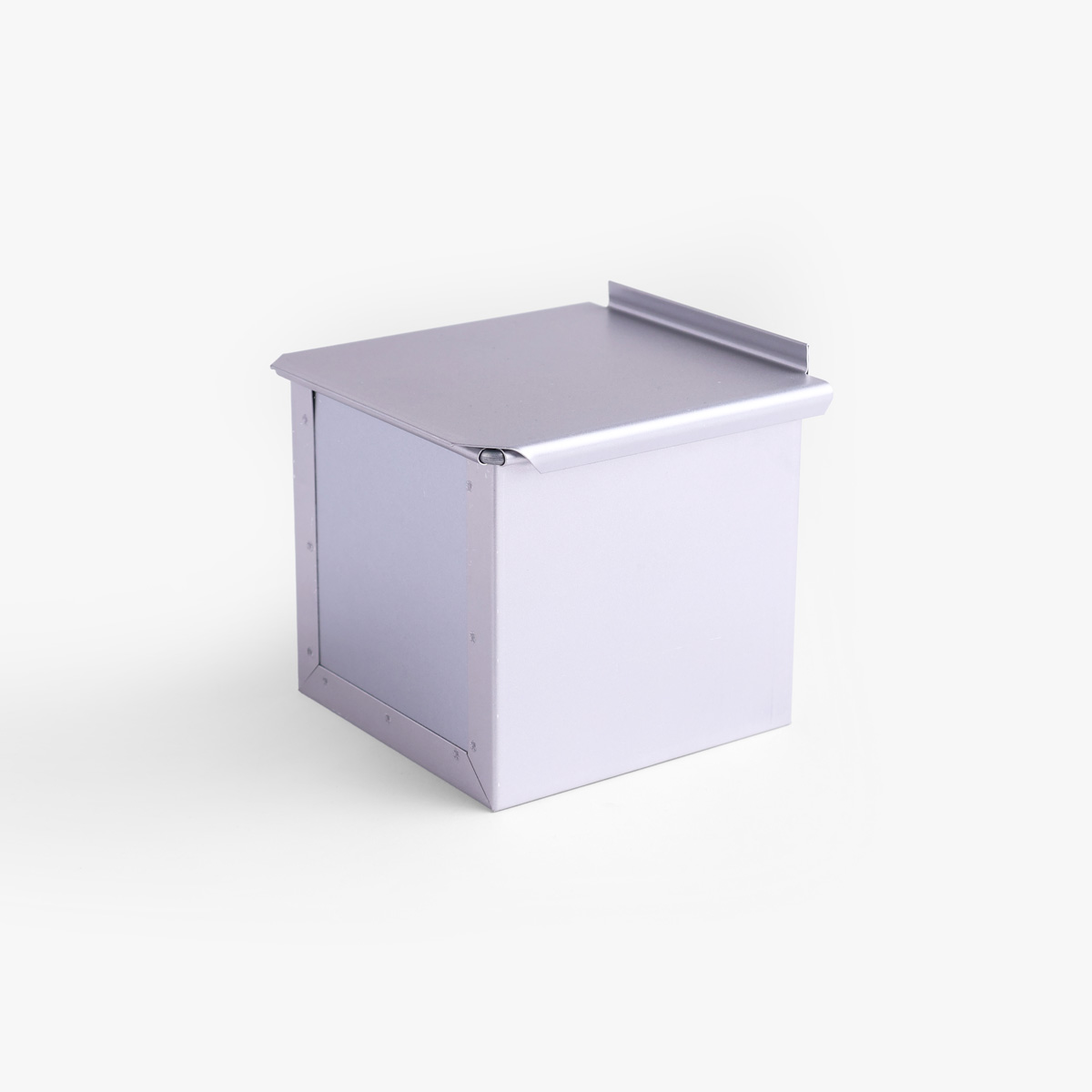 Brødform til melkebrød (shokupan), kube, 12×12×12cm - WHITE THUMB — bilde 1