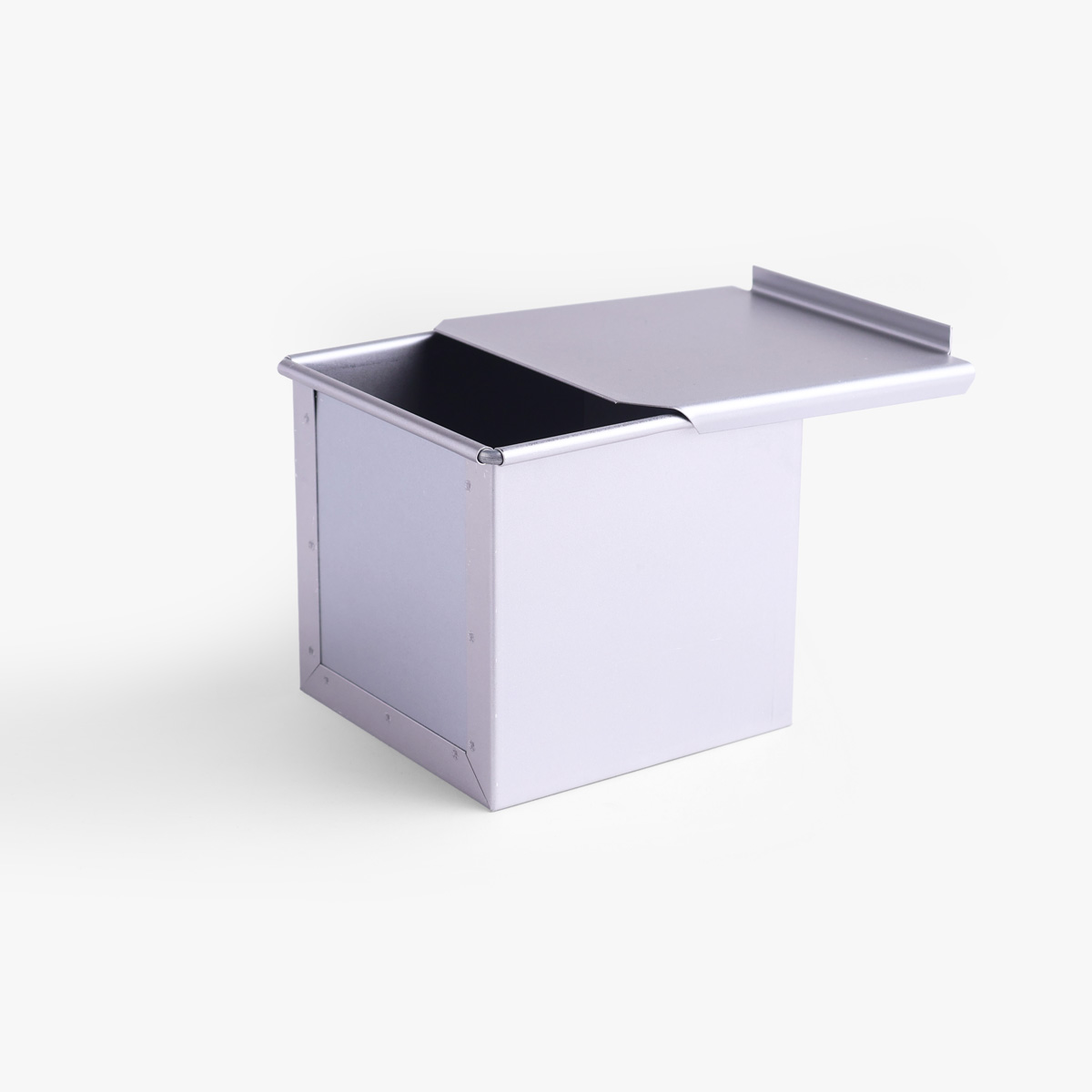 Brødform til melkebrød (shokupan), kube, 12×12×12cm - WHITE THUMB — bilde 2