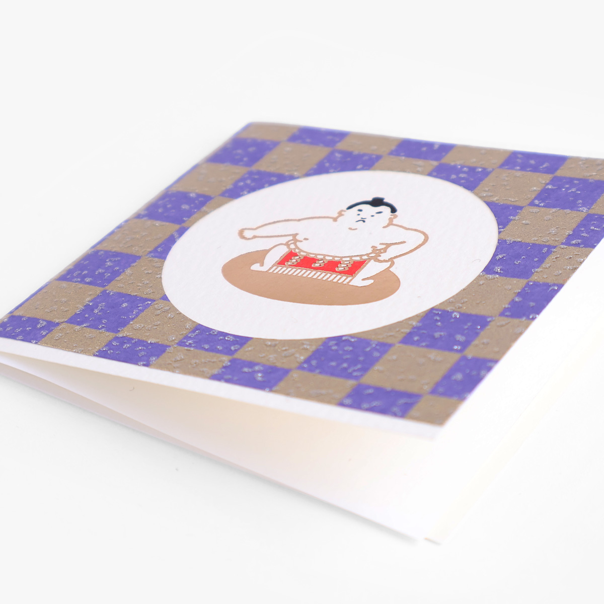 Kort, håndlaget i Tokyo, sumo, mini - NAKAZAWA — bilde 3