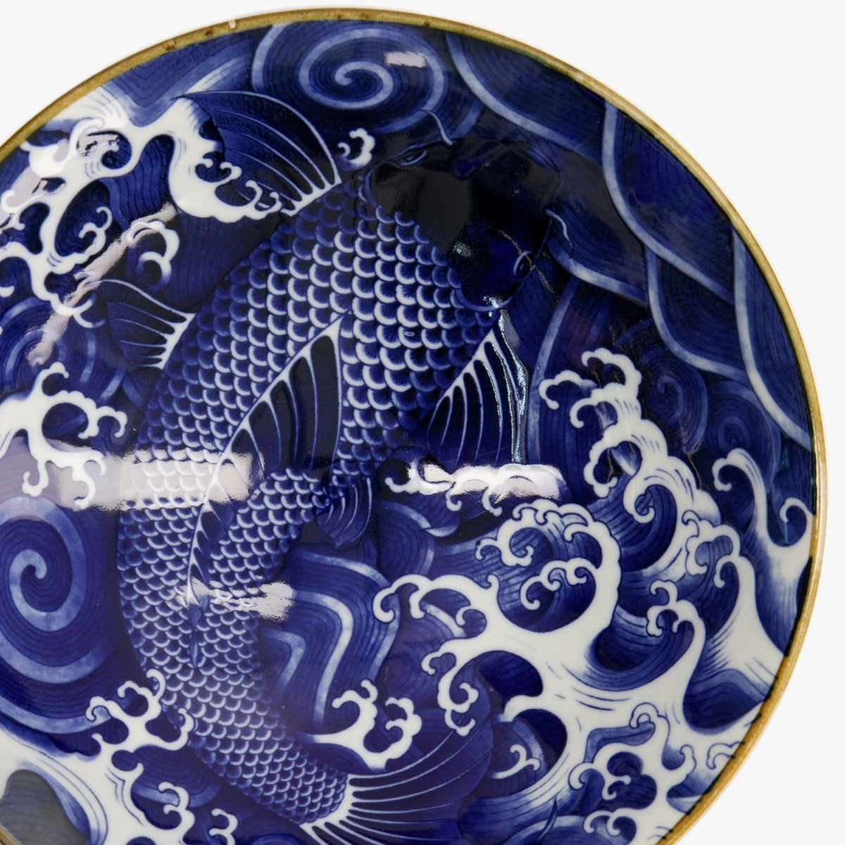 Japonism Carp Skål "Blue Menbachi Bowl" - Tokyo design studio — bilde 2