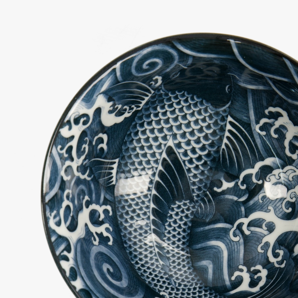 Japonism Carp Skål "Black Tayo Bowl" - Tokyo design studio — bilde 4