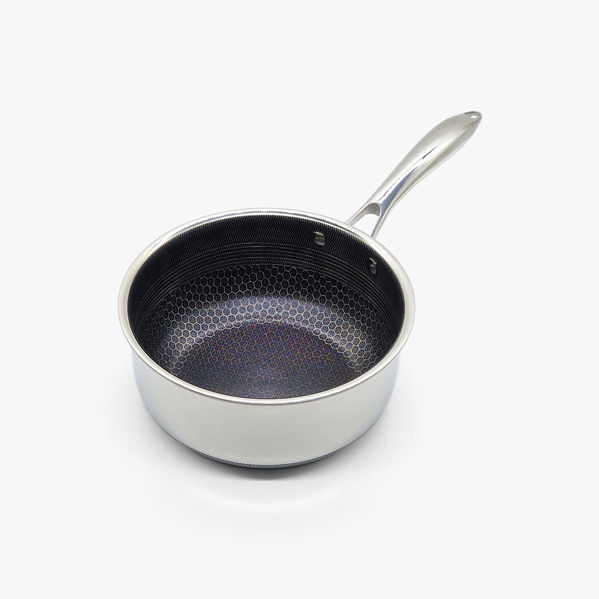 Gryte med lokk, 2,8 ltr, hybrid - HEXCLAD — bilde 2