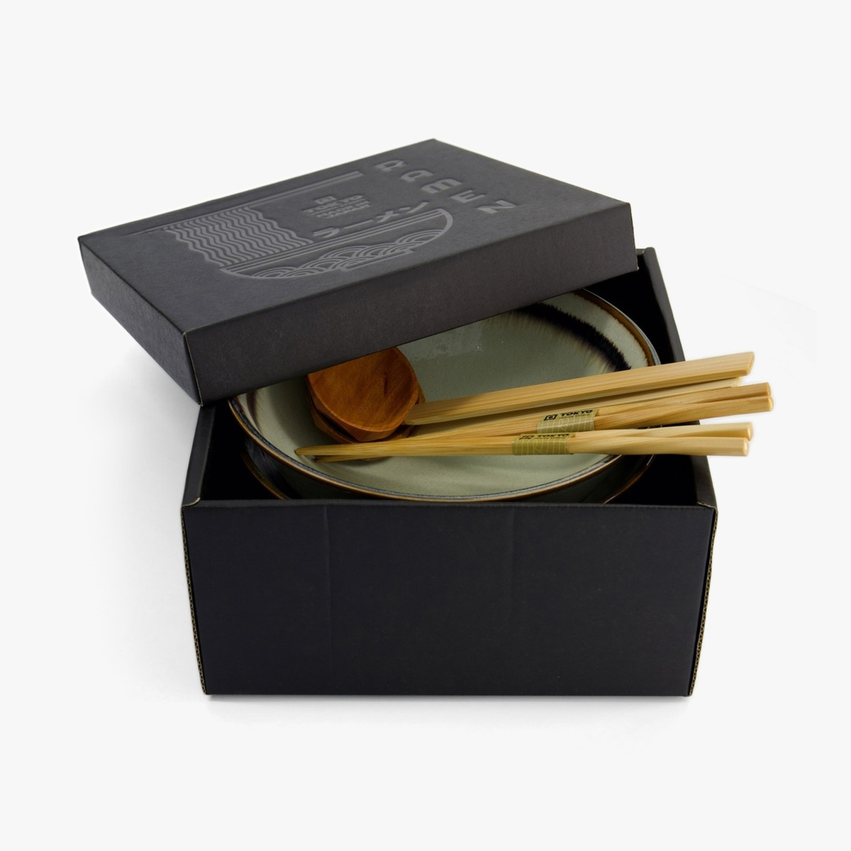 Gavesett 6 deler "Wasabi", 1200ml - Tokyo design studio — bilde 4