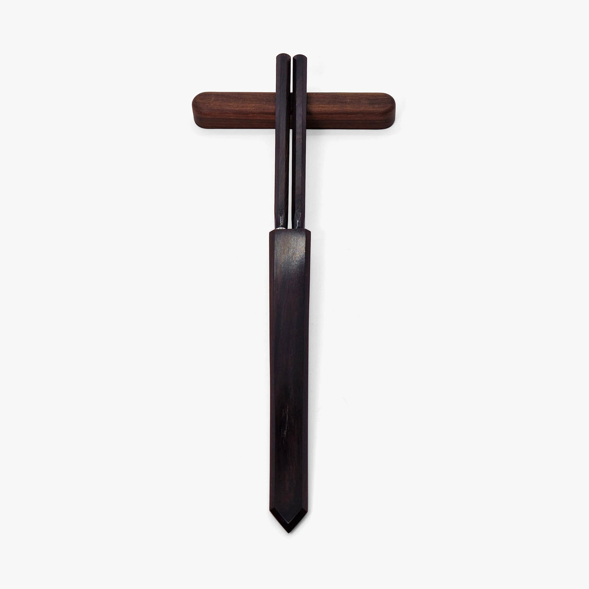Moribashi, 15cm, pinner til plating med saya, ibenholt — bilde 3