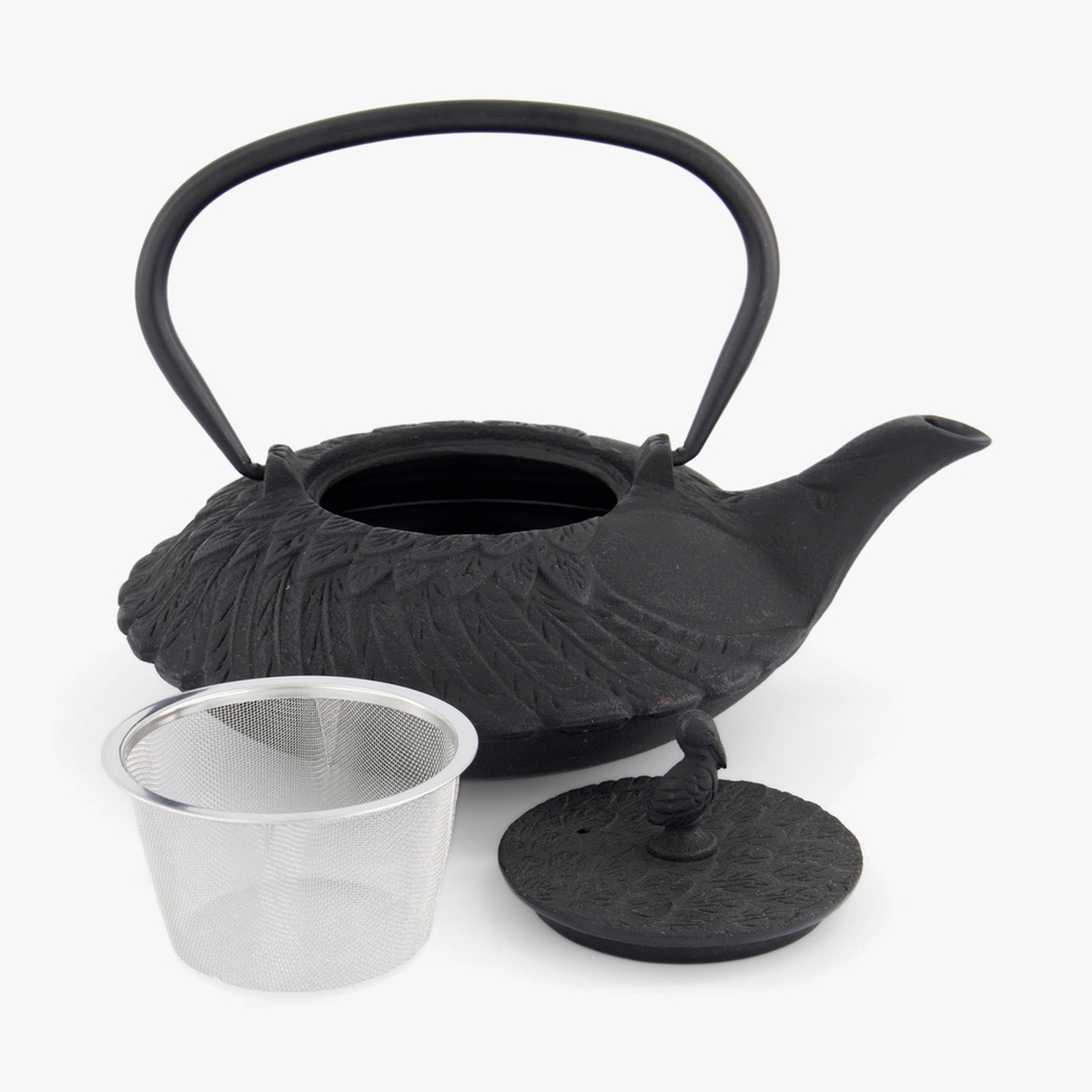 Tekanne 800ml "Crane", Støpejern, Sort — bilde 5
