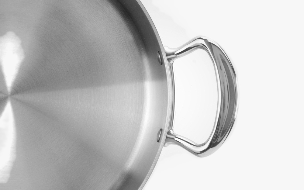 Traktørpanne 26cm, m. lokk, rustfritt stål/induksjon - Samuel Groves — bilde 5