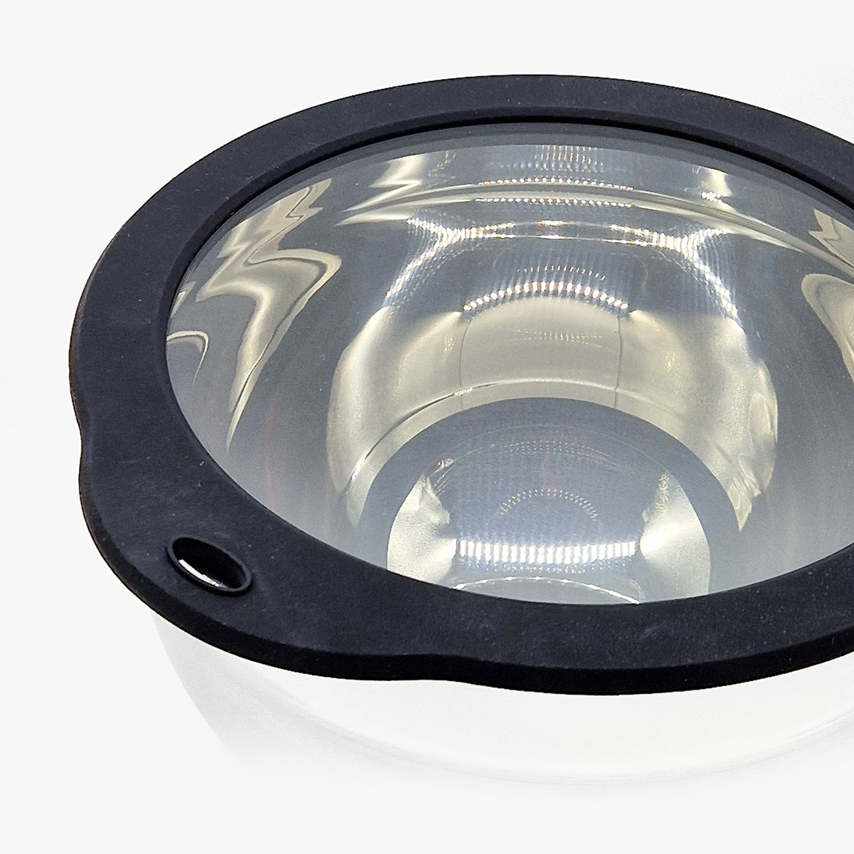 Lokk i glass og silikon, 24cm, til bakebolle - WEIS — bilde 2