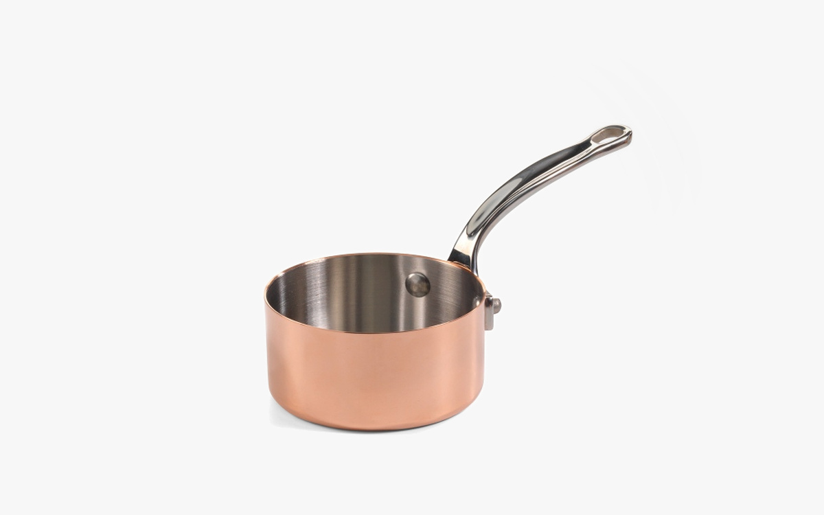 Kasserolle, mini, kobber, 9cm - Samuel Groves