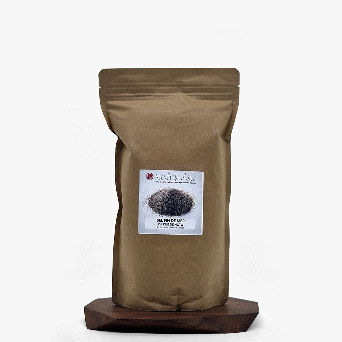 Salt, Noto island fint sjøsalt, 1kg - SHINKAI SHIO SANGYO — bilde 1