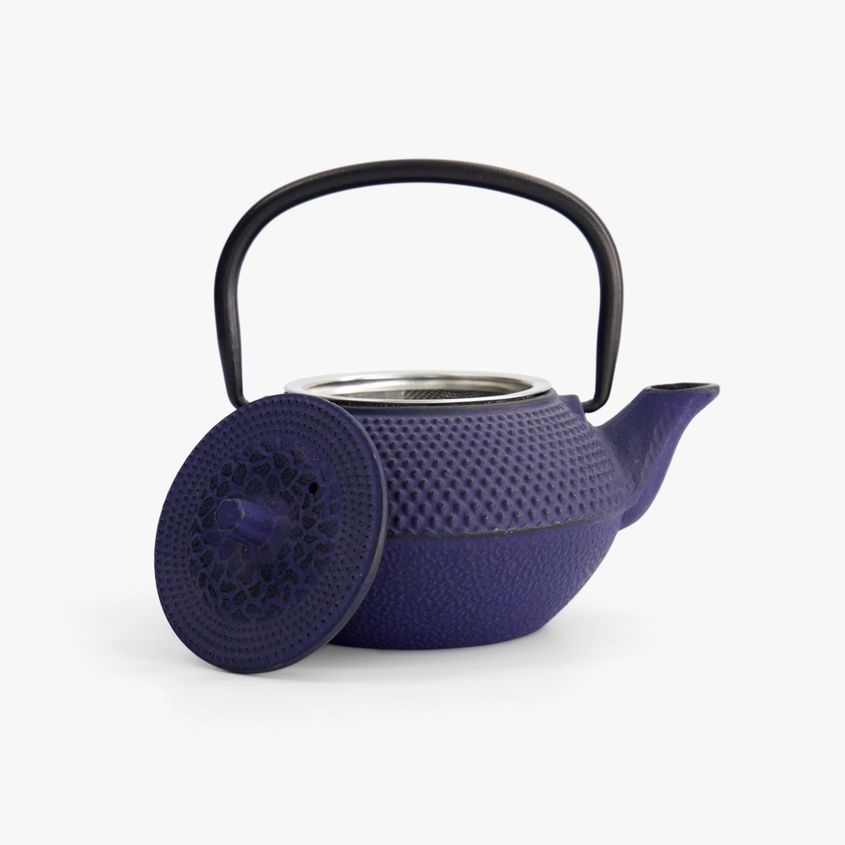 Tekanne 300ml, Støpejern, blå, 13.5 x 11.5 x 8.5cm — bilde 2