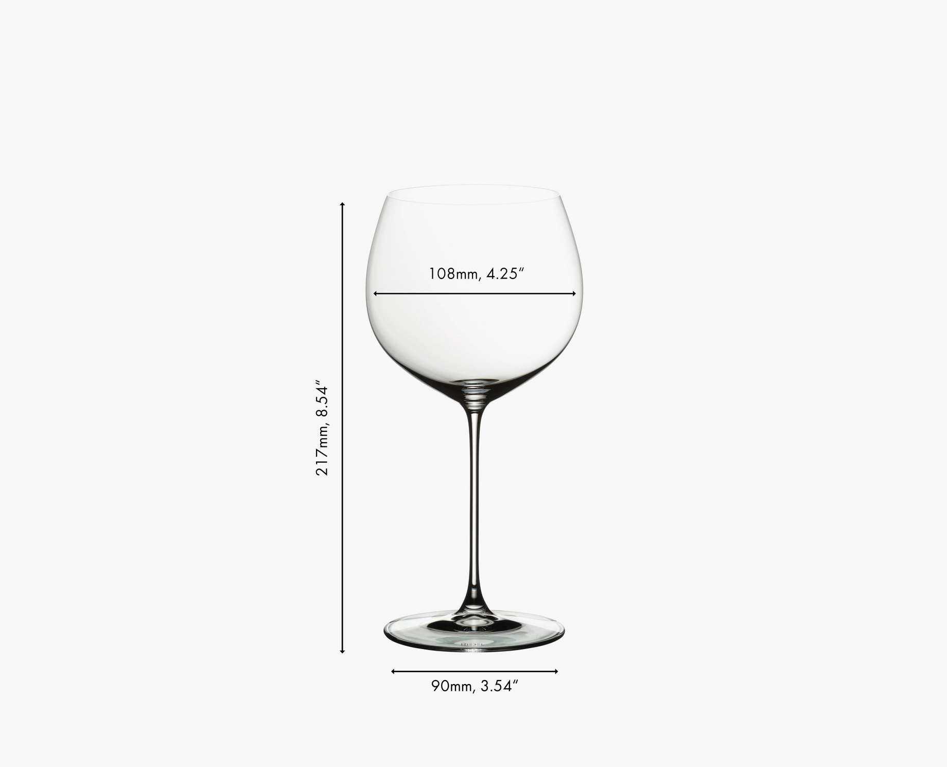 2 stk. Eik Chardonnay - RIEDEL VERITAS — bilde 3