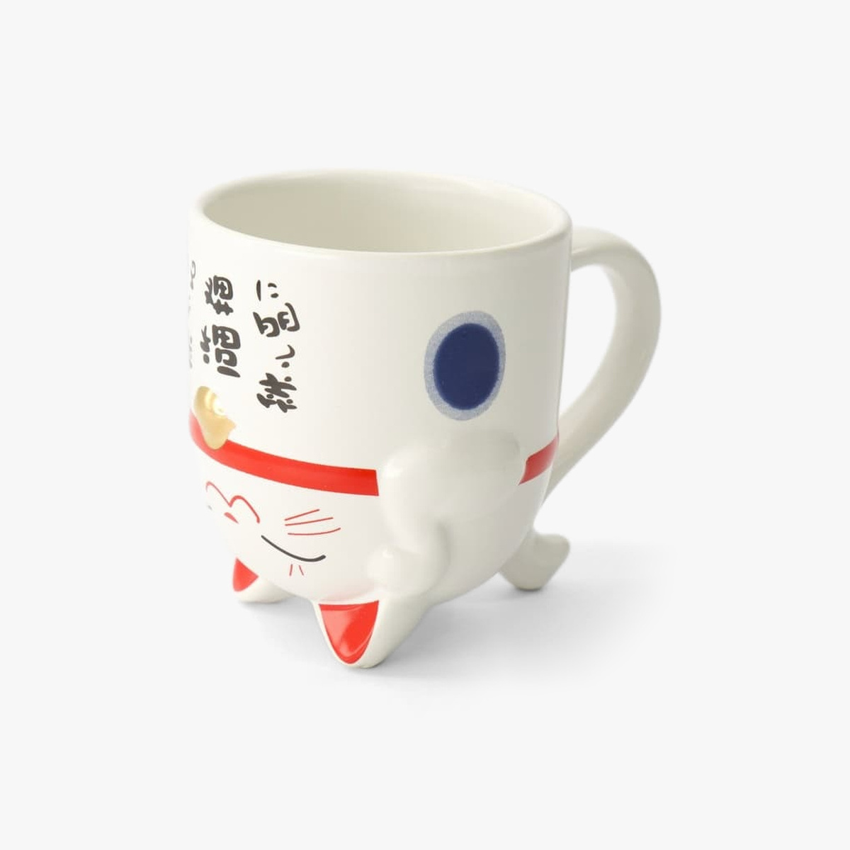 Kopp Kawaii "Lucky Blue Cat" 350ml - Tokyo design studio — bilde 3