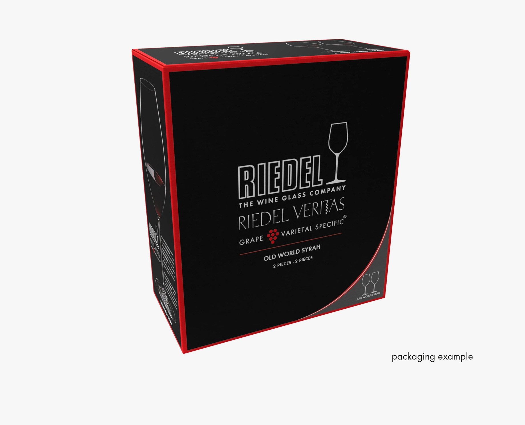 8 stk. Old World Syrah - RIEDEL VERITAS