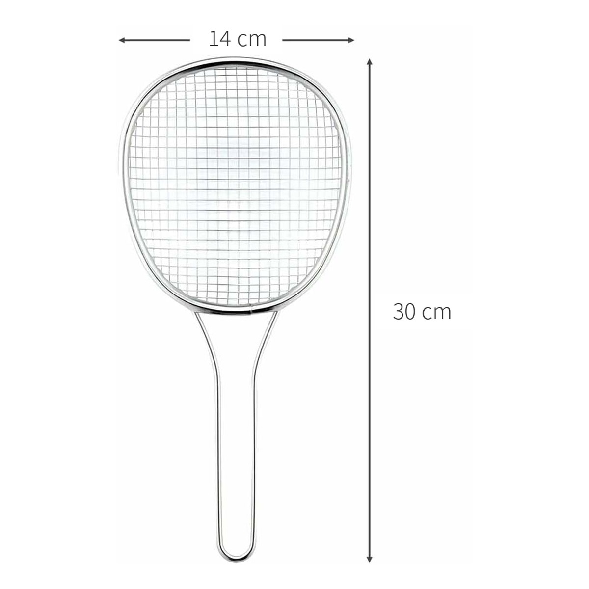Sil, til frityr, oval, 18-8 stål, 30cm - SHIMOMURA — bilde 4