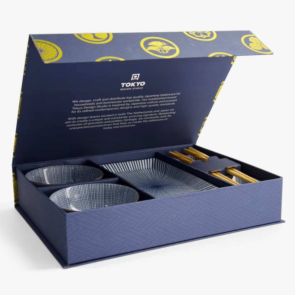 "Sendan Tokusa" sushisett 6 deler i gaveeske – Tokyo design studio — bilde 6