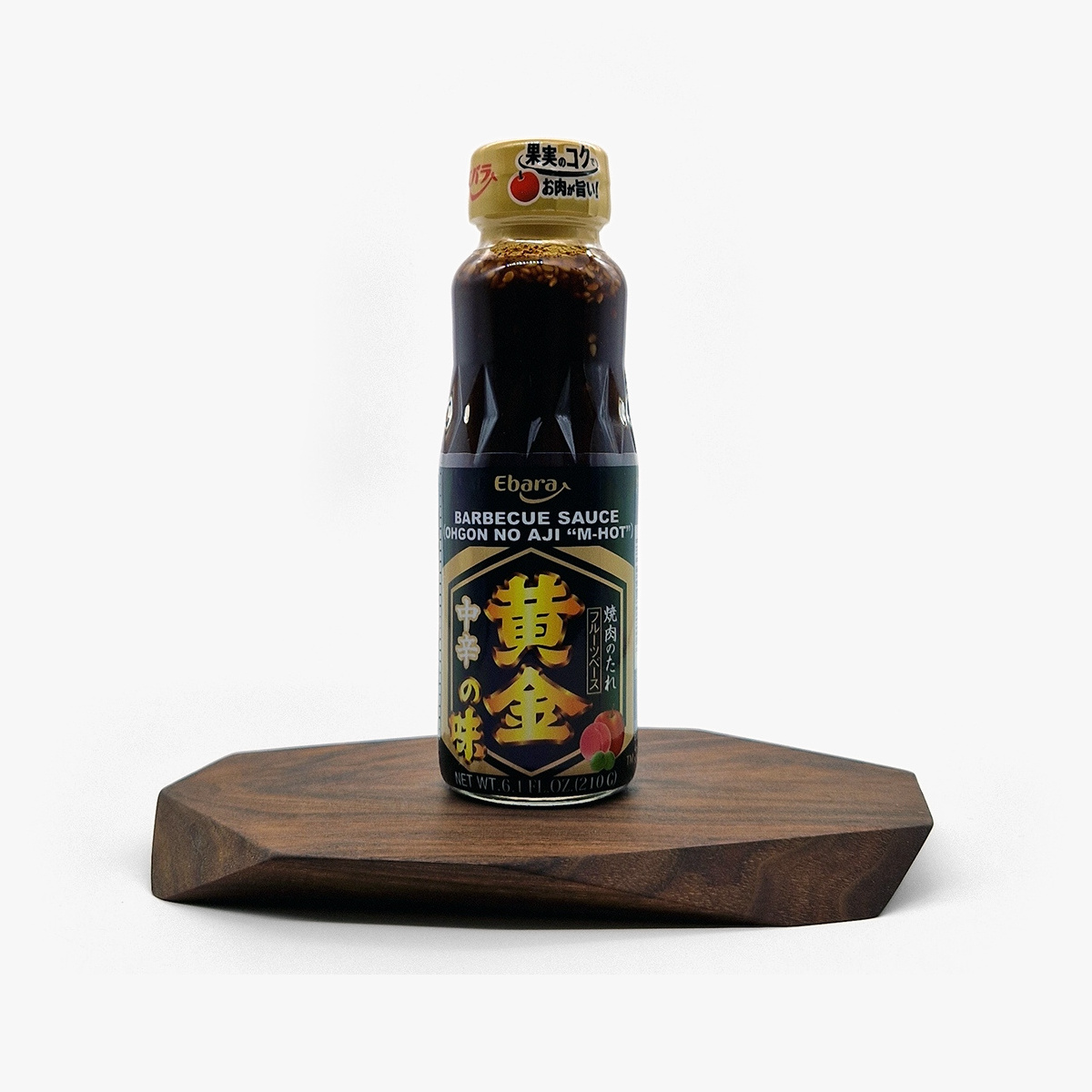 BBQ/Ohgon no aji saus, sterk, 210g - EBARA