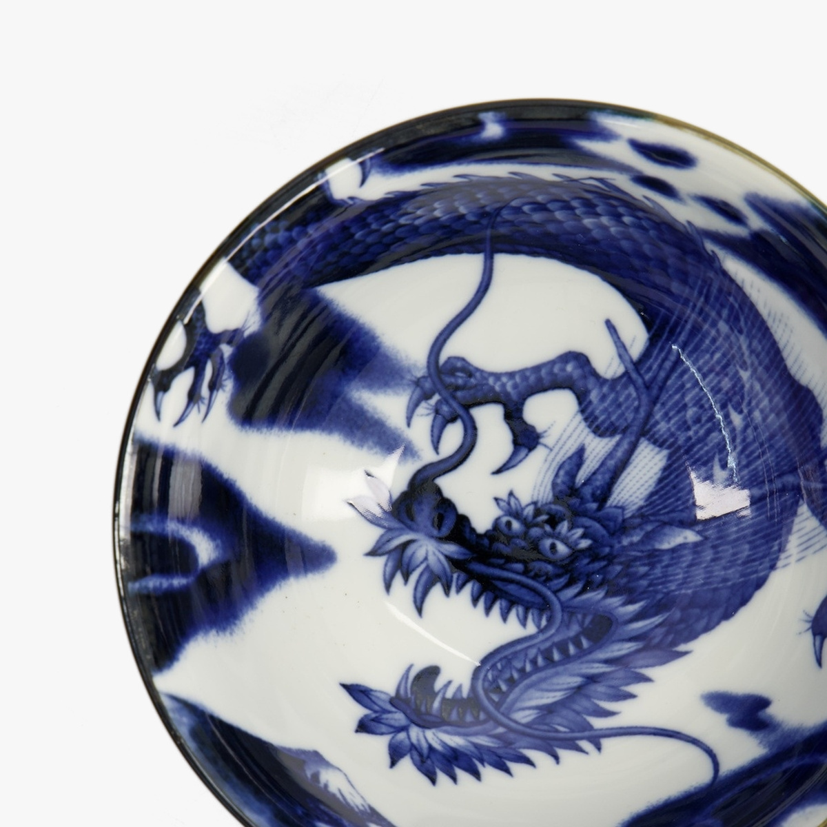 Japonism Dragon Skål "Blue Tayo Bowl" - Tokyo design studio — bilde 2