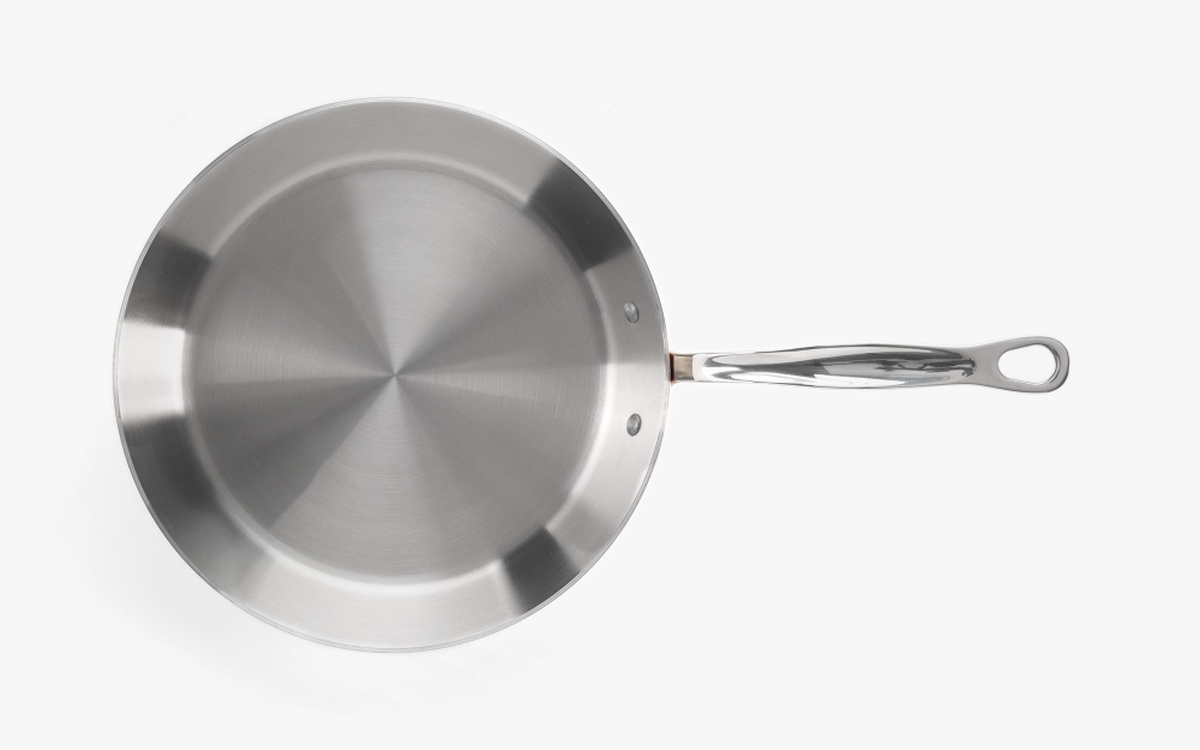 Stekepanne 28cm, kobber/induksjon - Samuel Groves — bilde 2