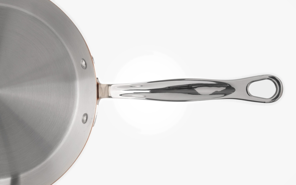 Stekepanne 28cm, kobber/induksjon - Samuel Groves — bilde 3