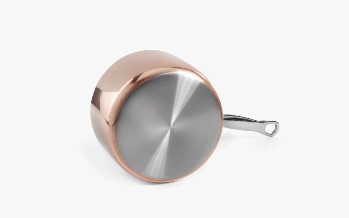 Stekepanne 28cm, kobber/induksjon - Samuel Groves — bilde 5