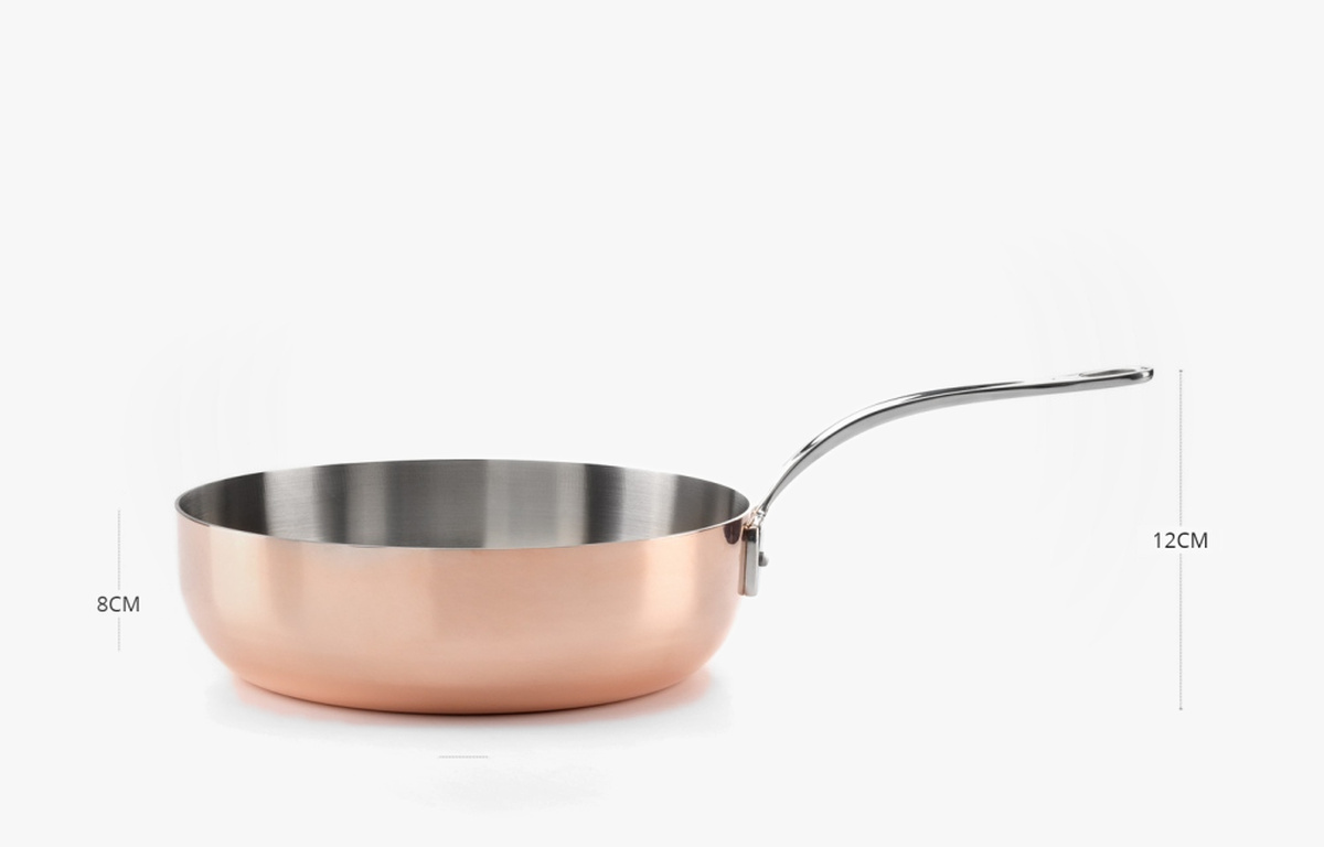 Sauteuse 1L, kobber/induksjon - Samuel Groves — bilde 6