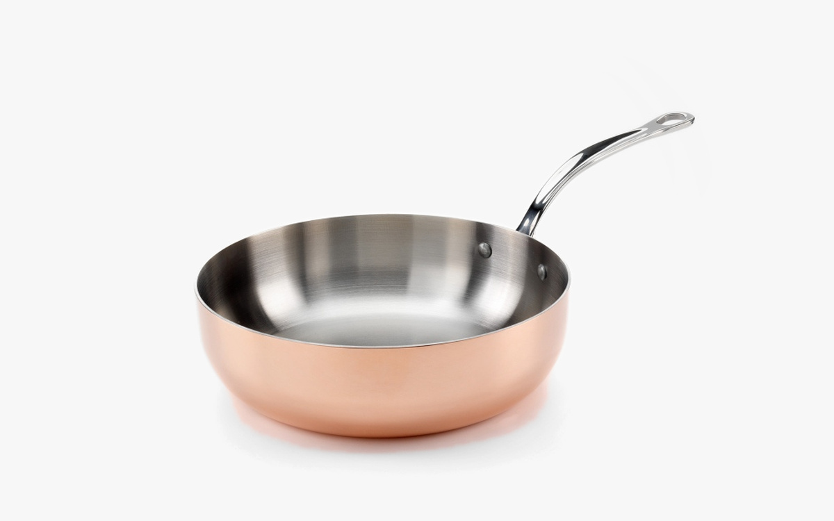 Sautépanne 2L, kobber/induksjon - Samuel Groves — bilde 1