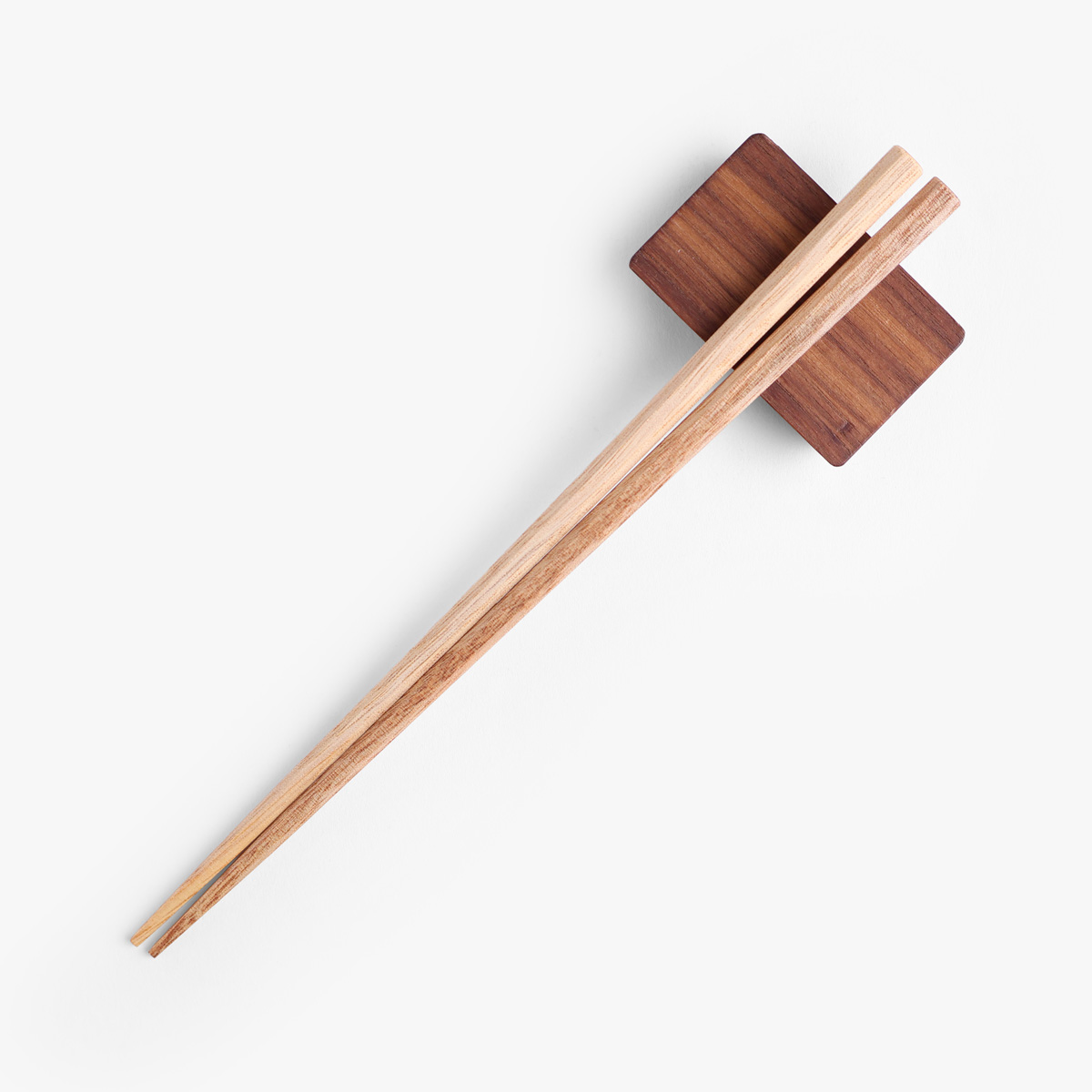Spisepinner, tetoca, oliventre, bivoks, 23cm, 1 par - KAWAI — bilde 1