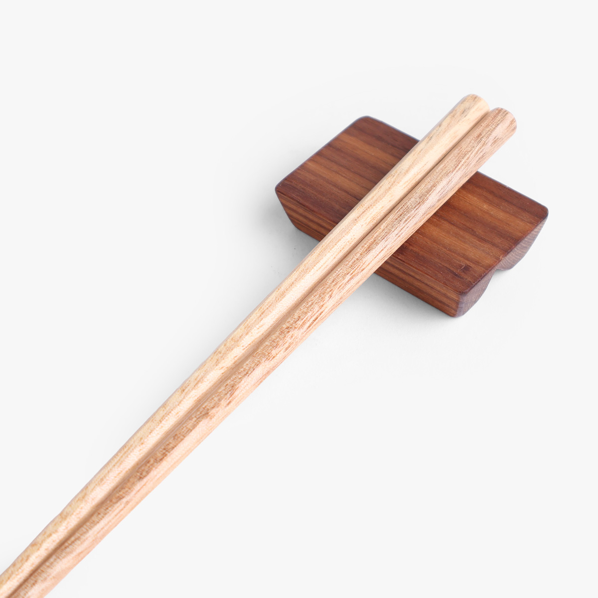 Spisepinner, tetoca, oliventre, bivoks, 23cm, 1 par - KAWAI — bilde 2