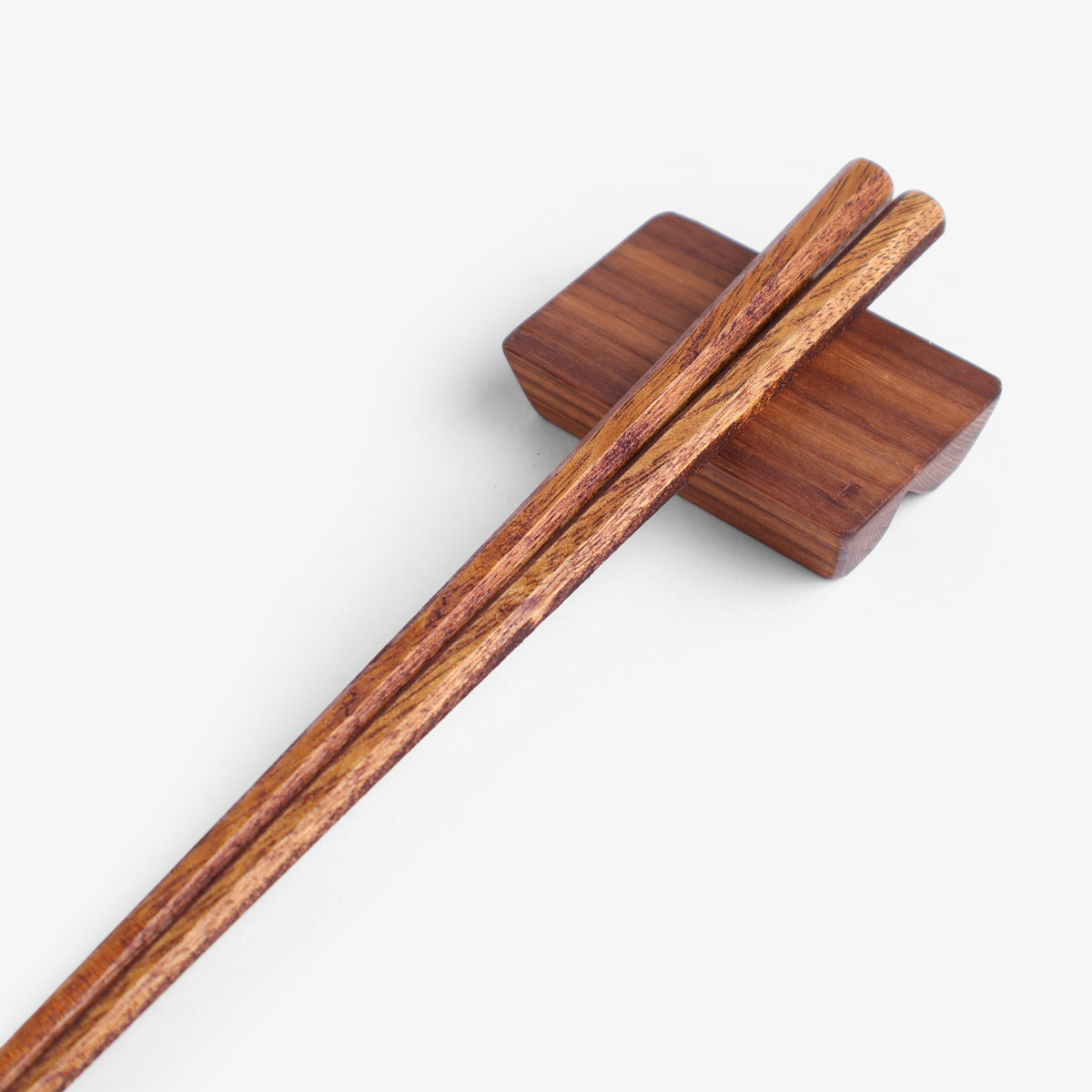 Spisepinner, tetoca urushi, oliventre, 23cm, 1 par - KAWAI — bilde 2
