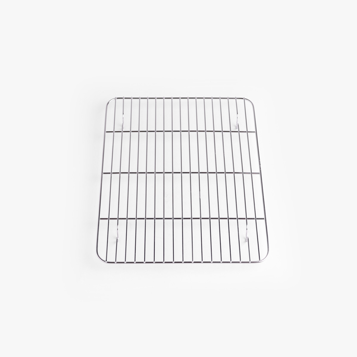 Rist til stålbrett, finmasket, 18-8 rustfritt stål, 19,5×26,0cm - KOINU — bilde 2