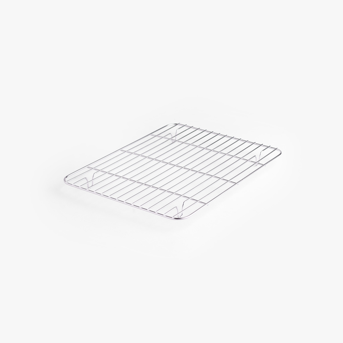 Rist til stålbrett, finmasket, 18-8 rustfritt stål, 18,0×24,0cm - KOINU — bilde 1