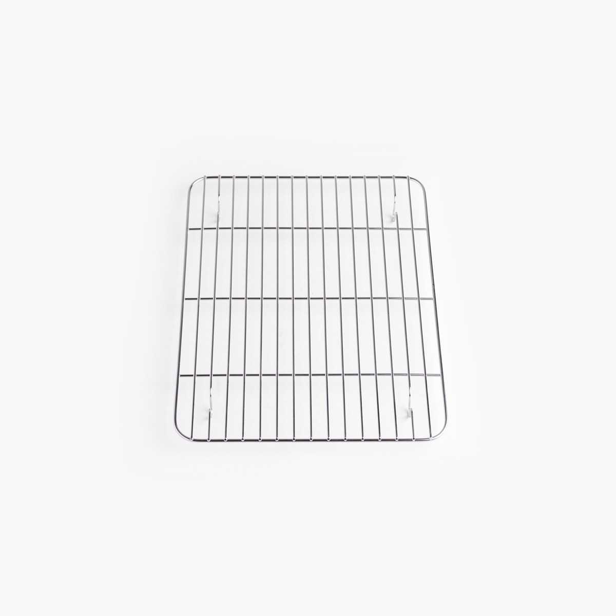 Rist til stålbrett, finmasket, 18-8 rustfritt stål, 18,0×24,0cm - KOINU — bilde 2