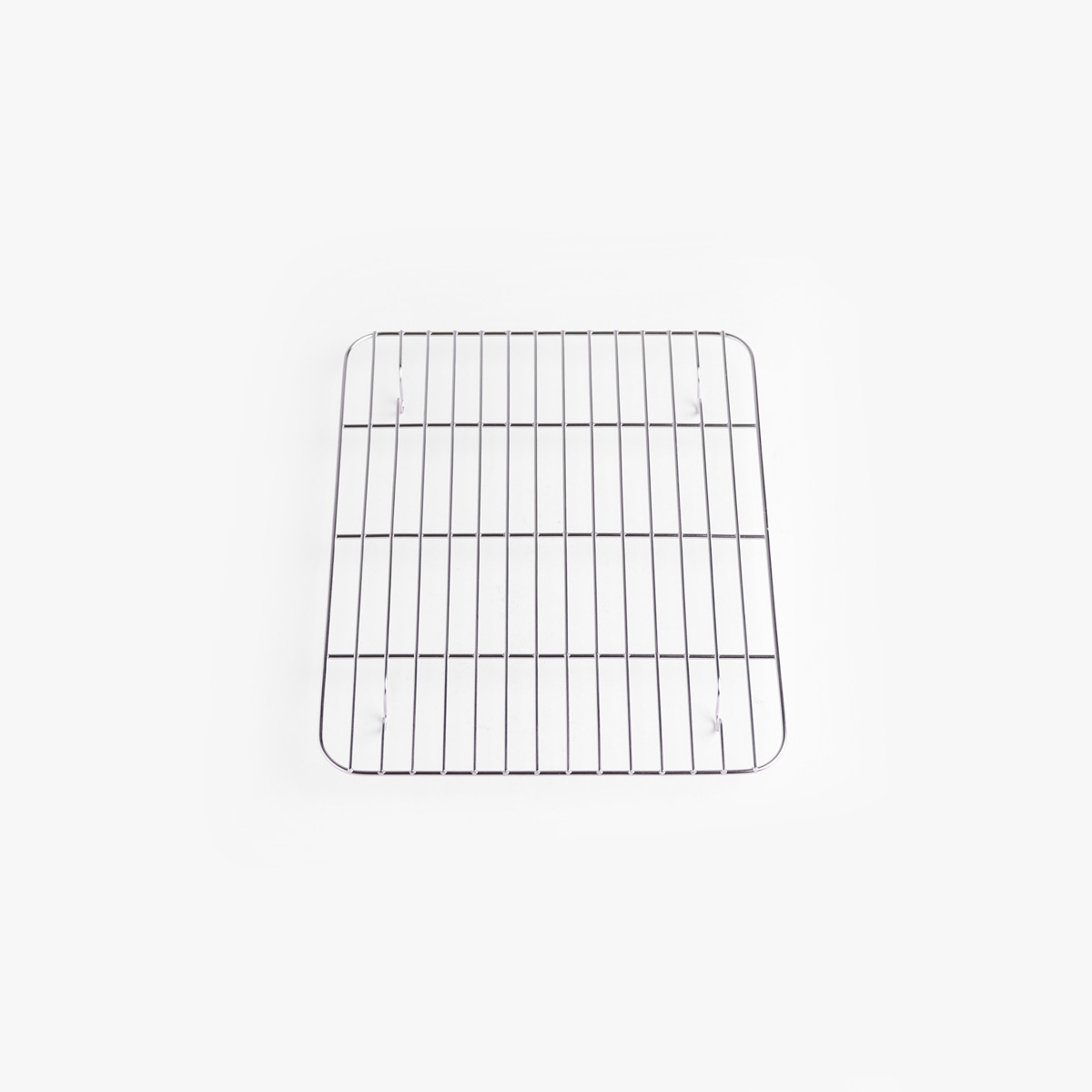 Rist til stålbrett, finmasket, 18-8 rustfritt stål, 17,2×22,2cm - KOINU — bilde 2