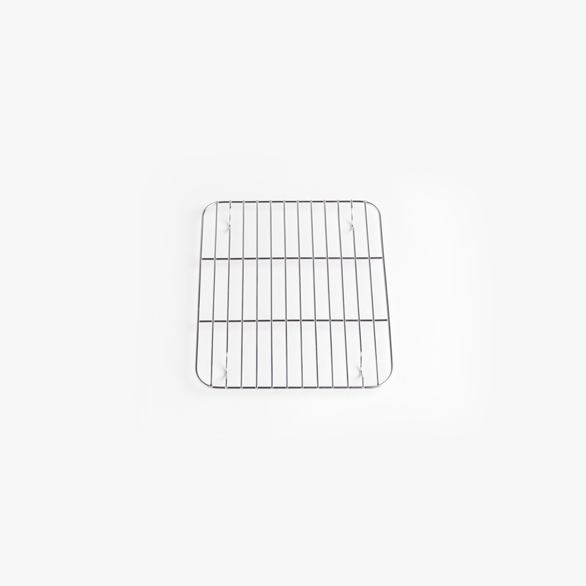 Rist til stålbrett, finmasket, 18-8 rustfritt stål, 14,2×18,0cm - KOINU — bilde 2