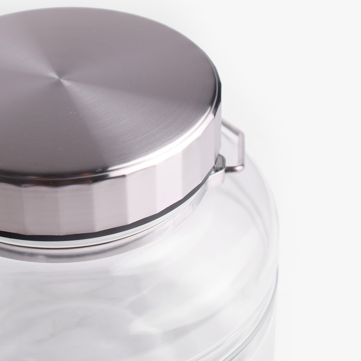 Sylteglass med metallokk, 2 liter - Aderia — bilde 3