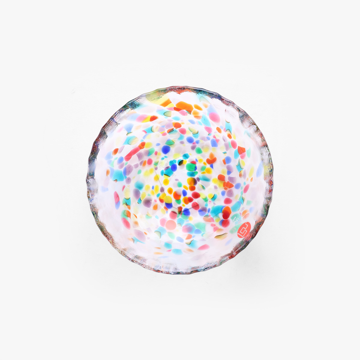 Skål i glass, grunn, Tsugaru Vidro NEBUTA, Ø10,7cm - ADERIA — bilde 2