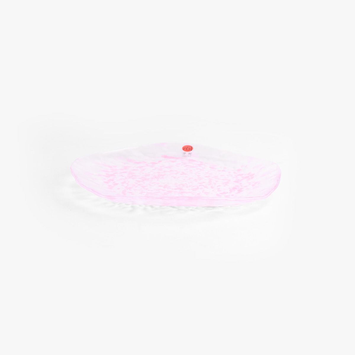Tallerken i glass, Tsugaru Vidro Sakura Sakura, Ø18cm - ADERIA — bilde 1
