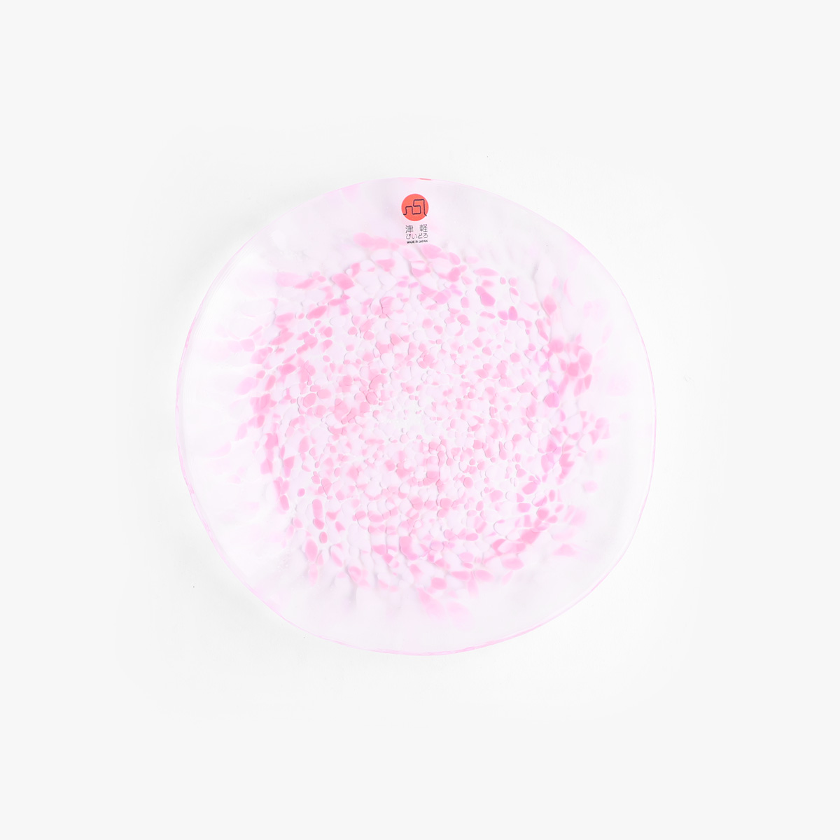 Tallerken i glass, Tsugaru Vidro Sakura Sakura, Ø18cm - ADERIA — bilde 2