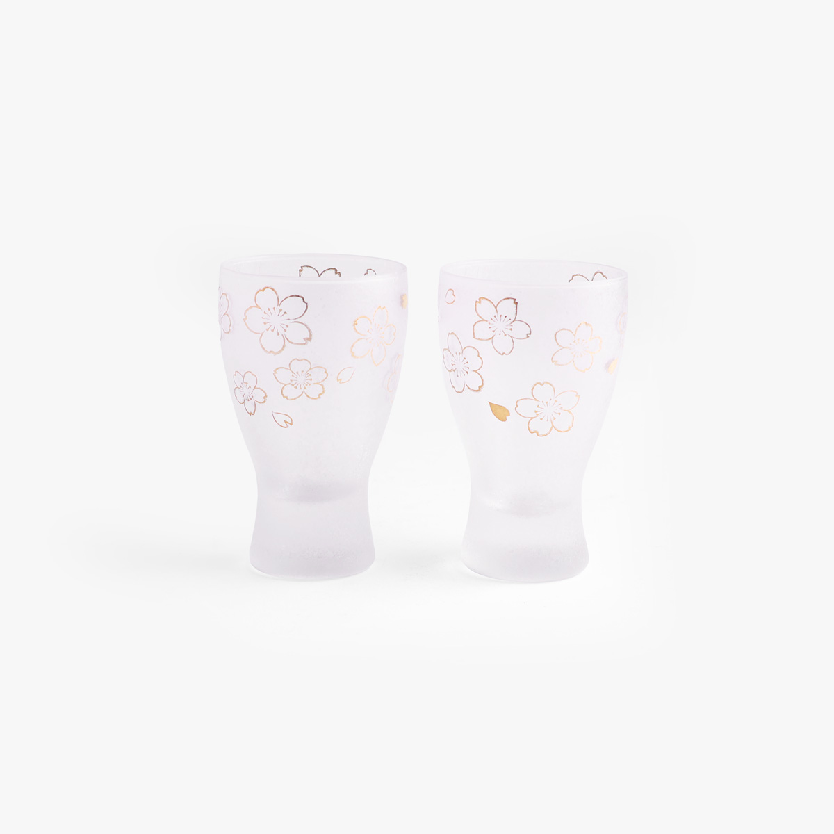 Sakeglass 2 stk, Premium Nippon Taste sakura, 100ml - ADERIA — bilde 1