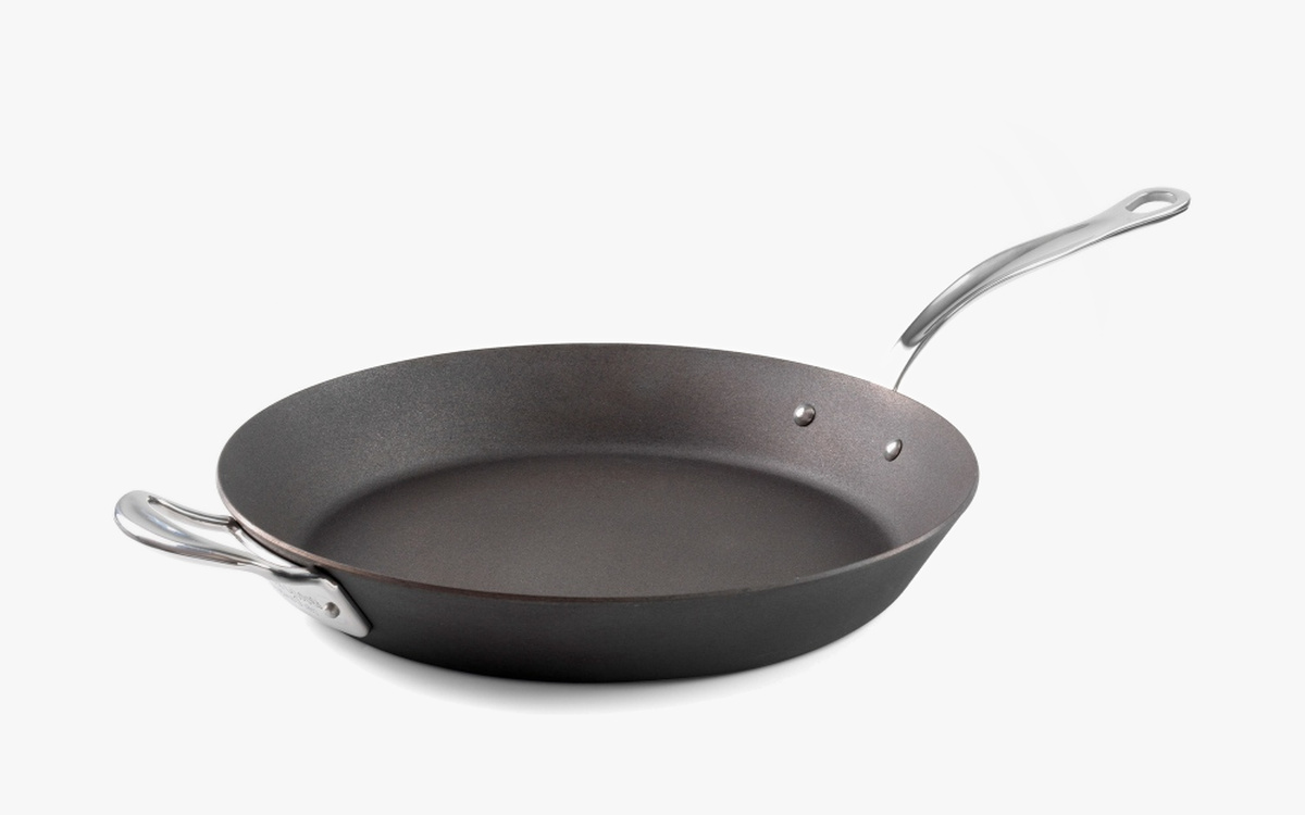 Stekepanne 30cm, karbonstål - Samuel Groves