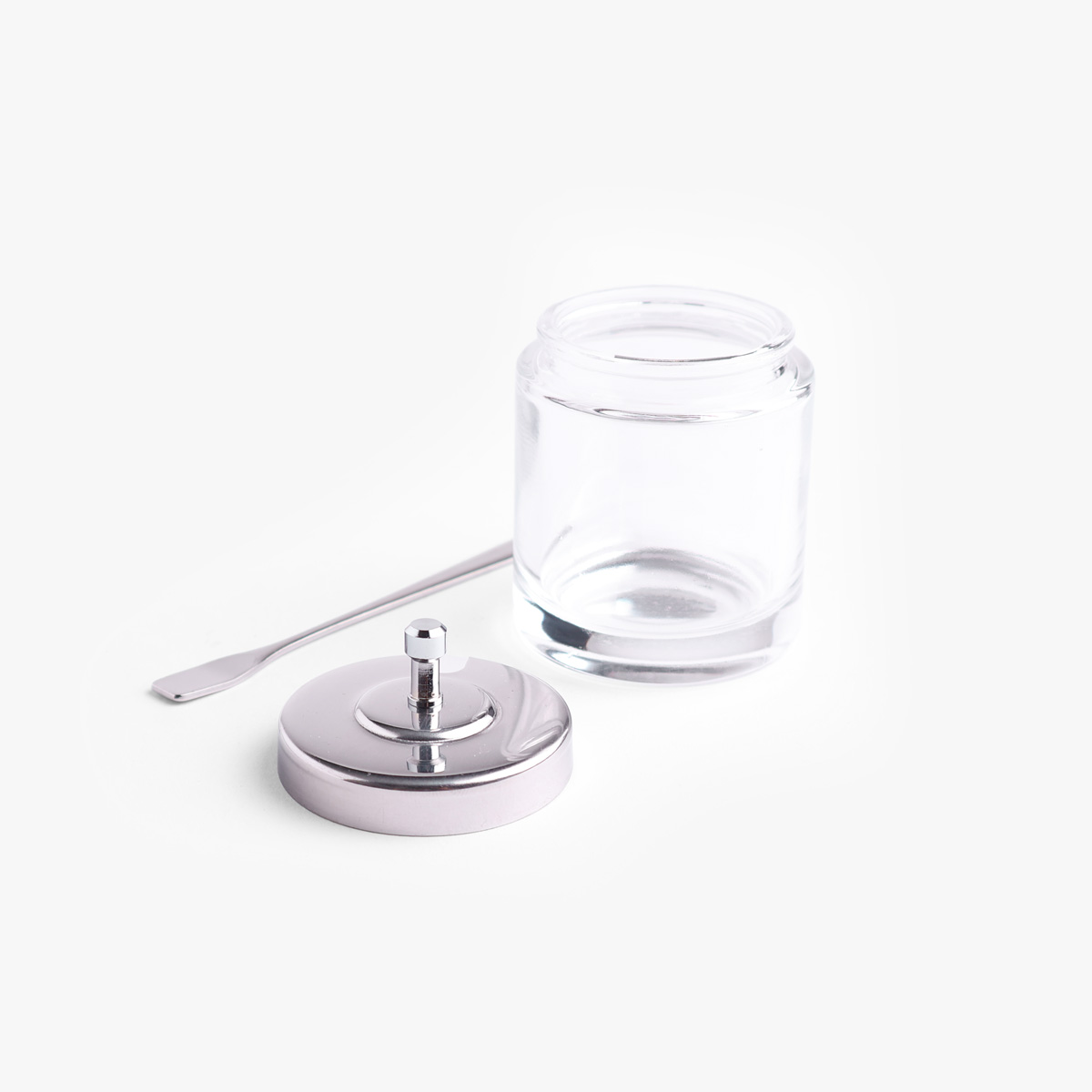 Sennepsglass med lokk og skje, No.244 — bilde 3