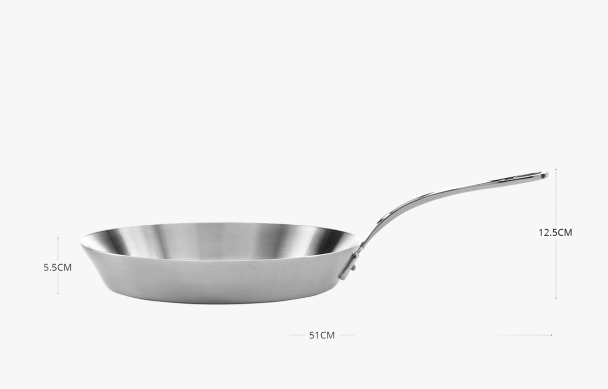 Stekepanne 30cm, "classic stainless" - Samuel Groves — bilde 6