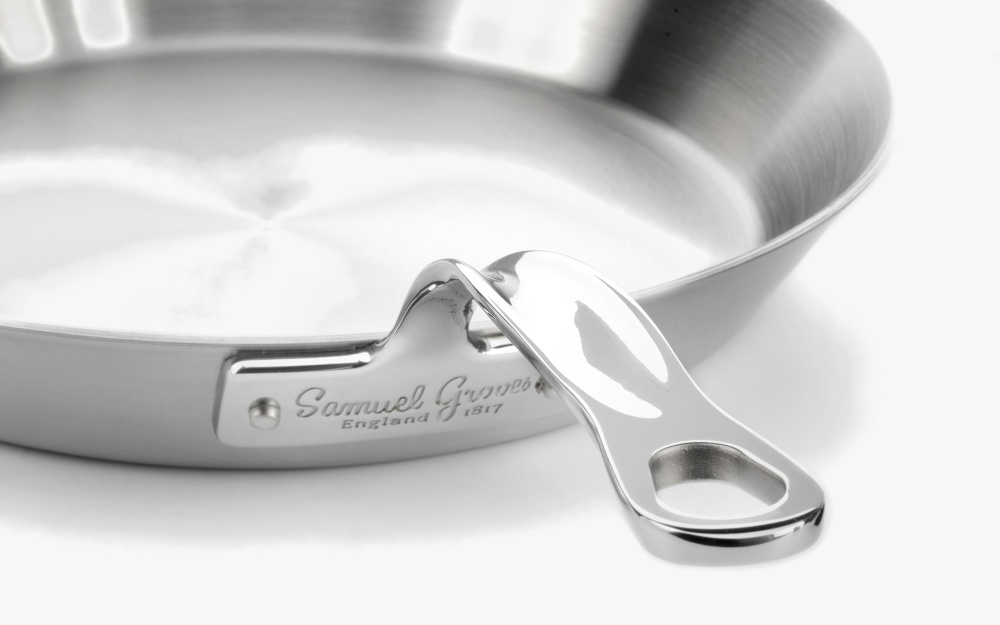 Stekepanne 30cm, "classic stainless" - Samuel Groves — bilde 3