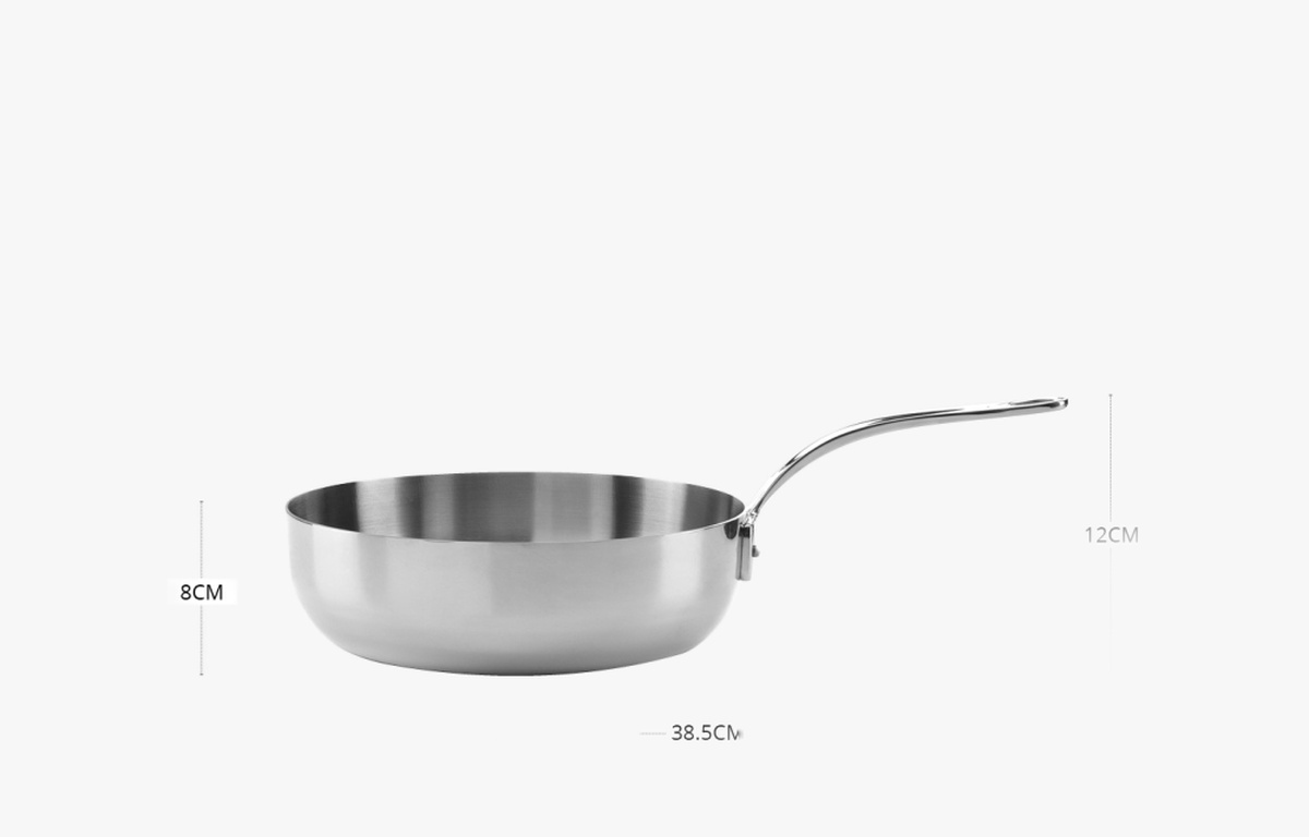 Sauteuse 1L, "classic stainless" - Samuel Groves — bilde 4