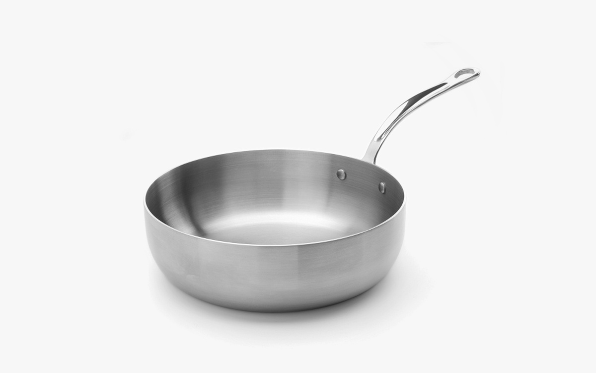 Sautépanne 2.5L, "classic stainless" - Samuel Groves — bilde 1