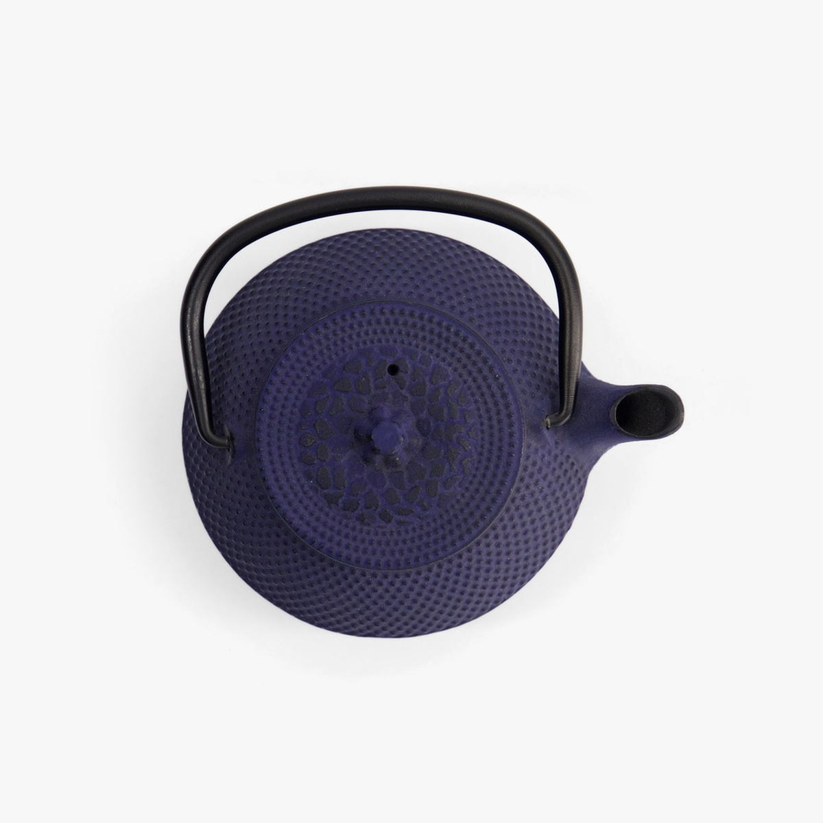 Tekanne 300ml, Støpejern, blå, 13.5 x 11.5 x 8.5cm — bilde 3